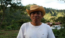 Load image into Gallery viewer, Organic coffee farmer. Fair trade coffee beans from cooperatives in Chiapas, Mexico. 
