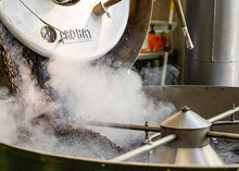 Load image into Gallery viewer, Small batch coffee roasted-to-order in Eugene, Oregon. Organic, fair trade, sustainable, shade grown, and bird-friendly.