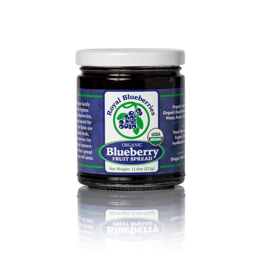 Blueberry fruit spread