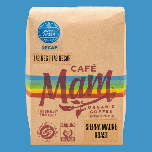 1/2 Regular & 1/2 Decaf Sierra Madre Roast