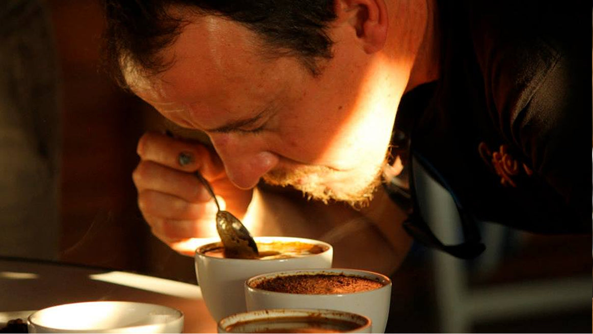 A balanced blend of regular and decaf for a smoother, lower-caffeine cup
