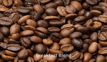 Load image into Gallery viewer, Organic, fair trade coffee, Breakfast Blend. Order online!
