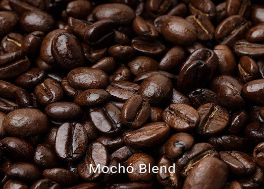 Organic, fair trade coffee, Mocho Blend. Order online!