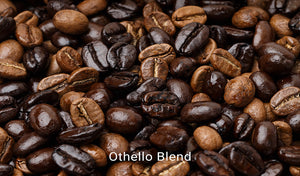 Organic, fair trade coffee, Othello Blend. Order online!