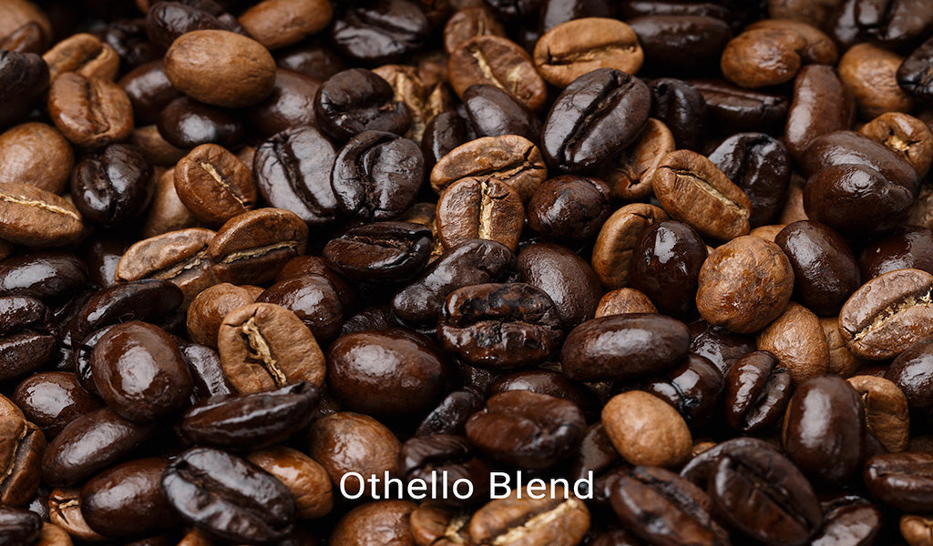 Organic, fair trade coffee, Othello Blend. Order online!