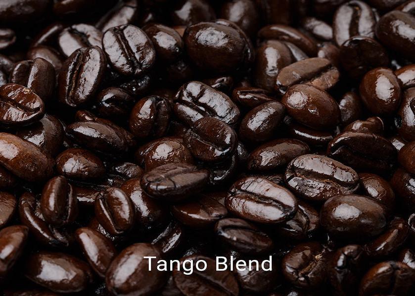 Organic, fair trade coffee, Tango Blend. Order online!