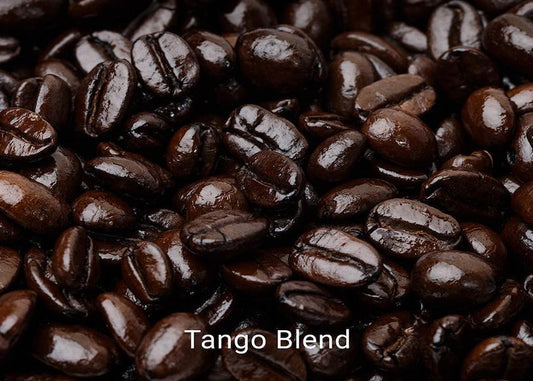 Organic, fair trade coffee, Tango Blend. Order online!