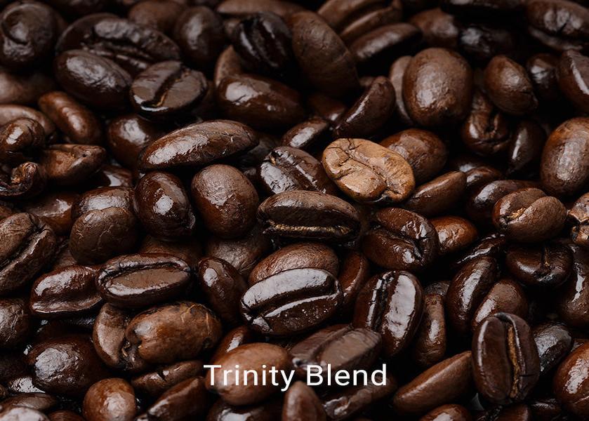 Organic, fair trade coffee, Trinity Blend. Order online!