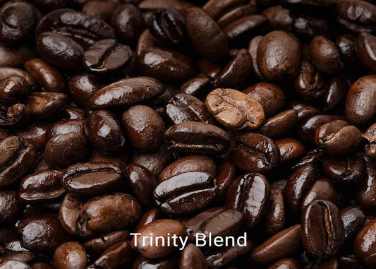 Organic, fair trade coffee, Trinity Blend. Order online!
