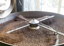 Fresh-roasted, organic, fair trade coffee.