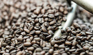 Fresh-roasted, organic, fair trade, shade-grown coffee.