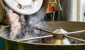 Fresh-roasted, organic, fair trade coffee. 