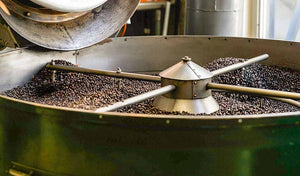 Fresh-roasted, organic, fair trade coffee.