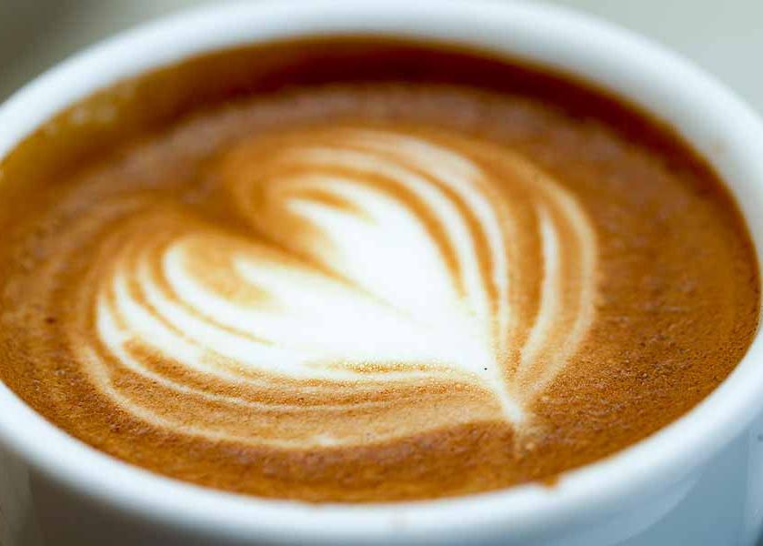 Latte art!