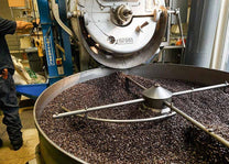 Fresh-roasted, organic, fair trade, shade-grown coffee.